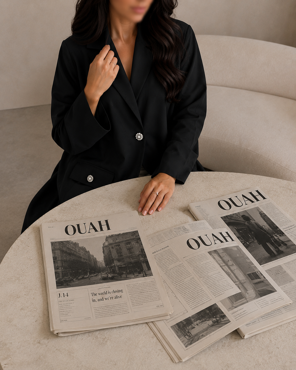 Signature Trench Black